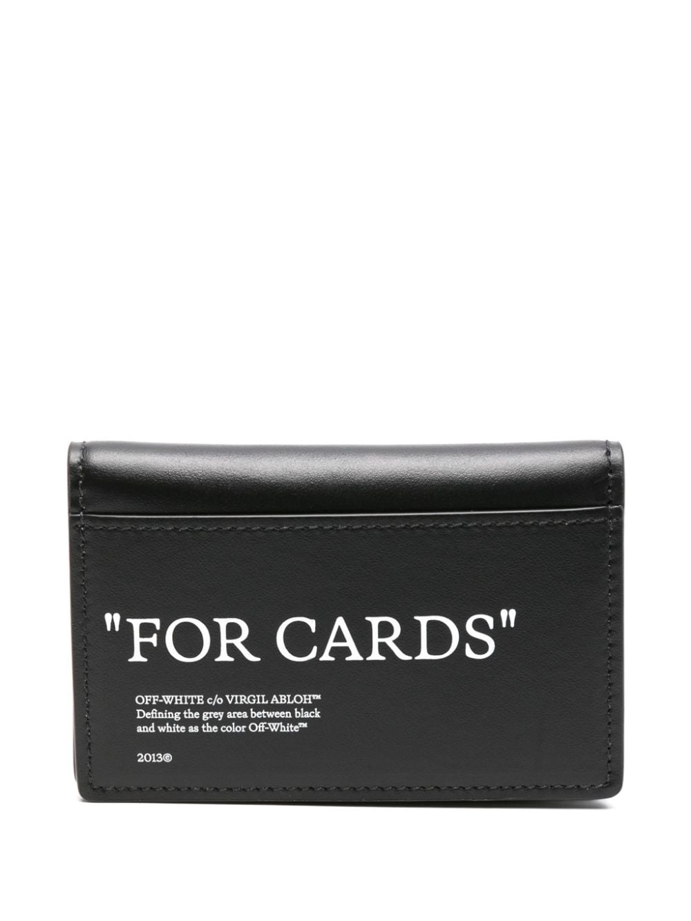 Quote Bookish bi-fold wallet