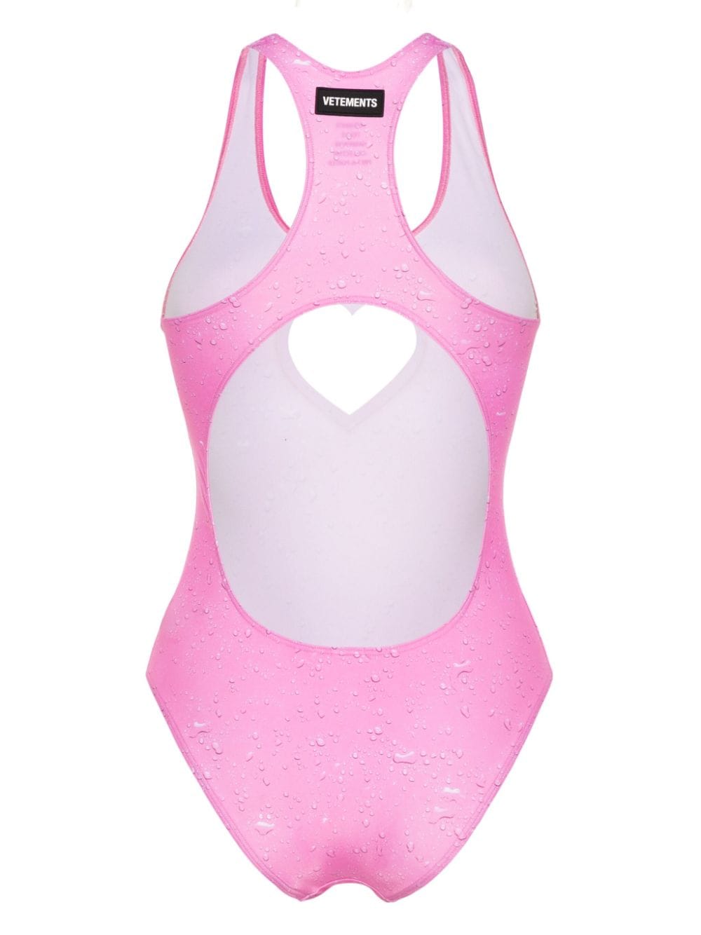 heart cut-out swimsuit