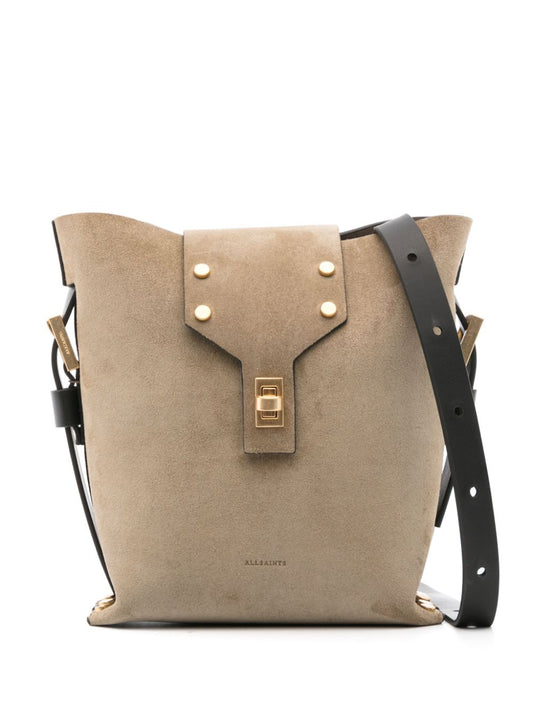 Miro suede crossbody bag